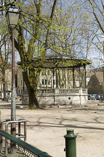 Kiosque : vue éloignée. © Région Bourgogne-Franche-Comté, Inventaire du patrimoine