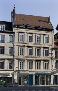 Vue d'ensemble de la façade sur rue. © Région Bourgogne-Franche-Comté, Inventaire du patrimoine