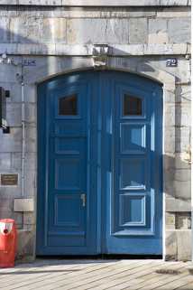 Détail du portail d'entrée. © Région Bourgogne-Franche-Comté, Inventaire du patrimoine