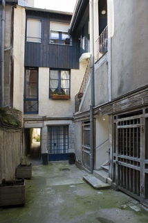 Vue d'ensemble de la façade antérieure du logis secondaire. © Région Bourgogne-Franche-Comté, Inventaire du patrimoine