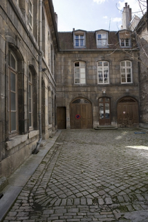 Vue d'ensemble de l'aile en fond de cour. © Région Bourgogne-Franche-Comté, Inventaire du patrimoine