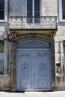 Logis principal : détail du portail d'entrée. © Région Bourgogne-Franche-Comté, Inventaire du Patrimoine