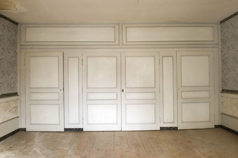 Chambre avec alcôve fermée. © Région Bourgogne-Franche-Comté, Inventaire du patrimoine