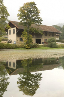 Vue de la tonnellerie du côté de la Jougnena. © Région Bourgogne-Franche-Comté, Inventaire du patrimoine