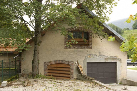 Usine : façade latérale gauche. © Région Bourgogne-Franche-Comté, Inventaire du patrimoine