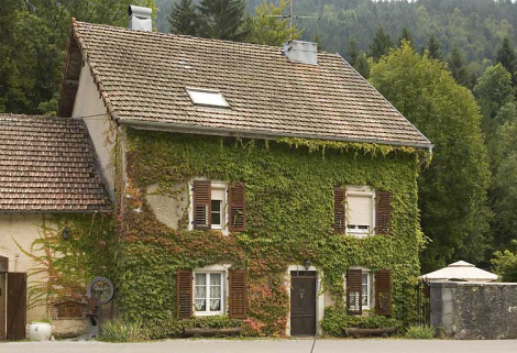 Maison : façade antérieure. © Région Bourgogne-Franche-Comté, Inventaire du patrimoine