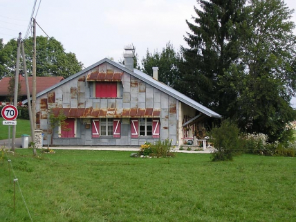 Vue de la façade sud-ouest. © Région Bourgogne-Franche-Comté, Inventaire du patrimoine