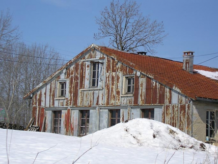 Vue du pignon sud-ouest. © Région Bourgogne-Franche-Comté, Inventaire du patrimoine