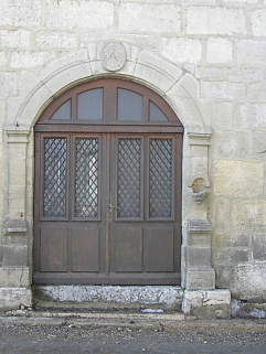 Vue de la porte. © Région Bourgogne-Franche-Comté, Inventaire du patrimoine