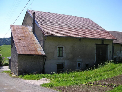 Façade postérieure et remise. © Région Bourgogne-Franche-Comté, Inventaire du patrimoine