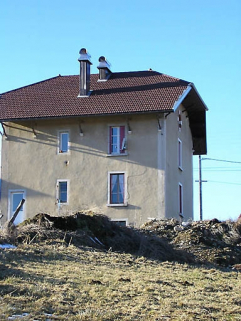Façade postérieure. © Région Bourgogne-Franche-Comté, Inventaire du patrimoine