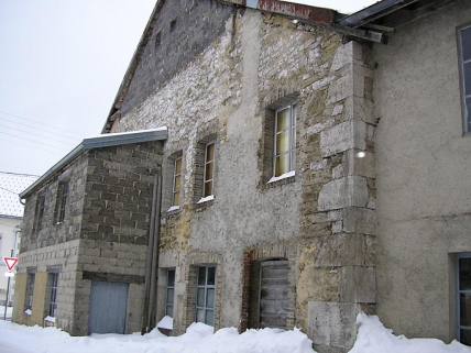 Façade nord-est et appentis. © Région Bourgogne-Franche-Comté, Inventaire du patrimoine