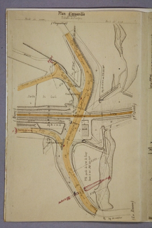 Commune de La Rixouse. Réclamations diverses [... Plan-masse et de situation de la maison], 1912. © Région Bourgogne-Franche-Comté, Inventaire du patrimoine