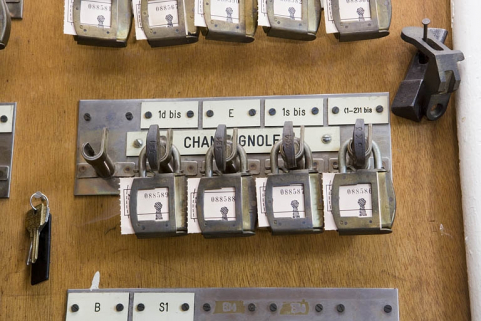 Clefs et cadenas. © Région Bourgogne-Franche-Comté, Inventaire du patrimoine