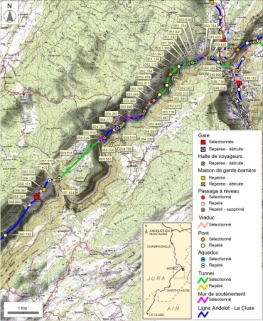 Carte et schéma de localisation des ouvrages : de Morez à Lézat. Carte topographique, IGN, 2000, dalles F087-050 et F088-050, échelle 1:48 000. Scan 25, licence n° 2008/CISE/2968. © Région Bourgogne-Franche-Comté, Inventaire du patrimoine Carte et schéma de localisation des ouvrages : de Morez à Lézat. Carte topographique, IGN, 2000, dalles F087-050 et F088-050, échelle 1:48 000. Scan 25, licence n° 2008/CISE/2968. © Région Bourgogne-Franche-Comté, Inventaire du patrimoine