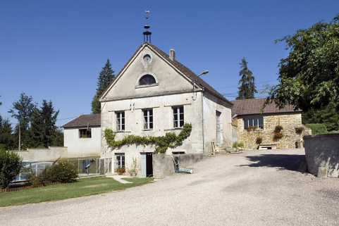 Vue d'ensemble du bâtiment d'eau et de l'atelier de fonderie. © Région Bourgogne-Franche-Comté, Inventaire du patrimoine
