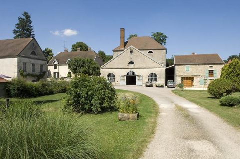 Vue d'ensemble depuis l'entrée, au sud. © Région Bourgogne-Franche-Comté, Inventaire du patrimoine