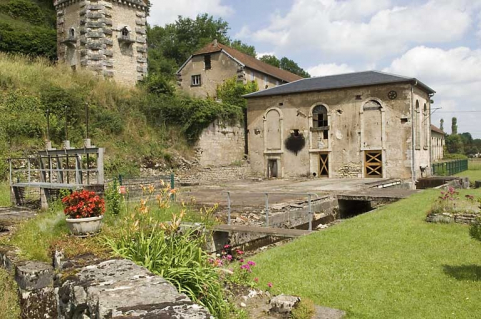 Salle des machines depuis l'est. © Région Bourgogne-Franche-Comté, Inventaire du patrimoine
