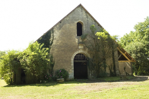 Mur-pignon nord de la halle à charbon. © Région Bourgogne-Franche-Comté, Inventaire du patrimoine