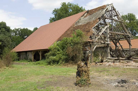 La halle à charbon vue depuis le sud. © Région Bourgogne-Franche-Comté, Inventaire du patrimoine