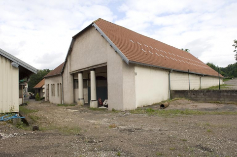 Magasin industriel et atelier de moulage depuis l'est. © Région Bourgogne-Franche-Comté, Inventaire du patrimoine