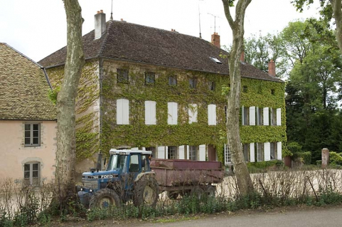 Logement patronal vu de trois quarts. © Région Bourgogne-Franche-Comté, Inventaire du patrimoine