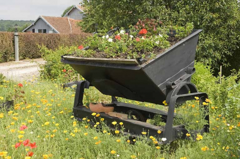 Wagonnet à bascule (transport de la terre). © Région Bourgogne-Franche-Comté, Inventaire du patrimoine