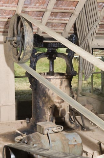 Malaxeur et moteur électrique. © Région Bourgogne-Franche-Comté, Inventaire du patrimoine
