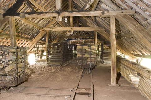Pièce de séchage. © Région Bourgogne-Franche-Comté, Inventaire du patrimoine