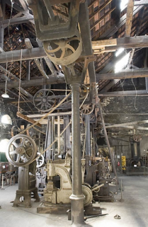 Intérieur de l'atelier est. Vue depuis l'est. © Région Bourgogne-Franche-Comté, Inventaire du patrimoine
