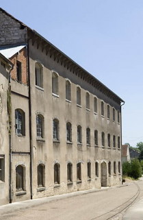Façade sud de l'atelier de fabrication à étages. © Région Bourgogne-Franche-Comté, Inventaire du patrimoine
