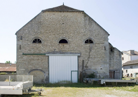 Mur-pignon nord du haut fourneau. © Région Bourgogne-Franche-Comté, Inventaire du patrimoine