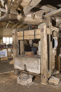 Le pressoir à huile. © Région Bourgogne-Franche-Comté, Inventaire du patrimoine