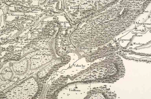 carte © Région Bourgogne-Franche-Comté, Inventaire du patrimoine