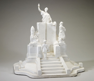 Maquette (projet réalisé) déposée au musée de Jougne. © Région Bourgogne-Franche-Comté, Inventaire du patrimoine
