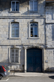 Détail du portail d'entrée. © Région Bourgogne-Franche-Comté, Inventaire du Patrimoine