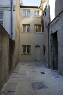 Vue d'ensemble de la façade antérieure du deuxième logis secondaire. © Région Bourgogne-Franche-Comté, Inventaire du Patrimoine
