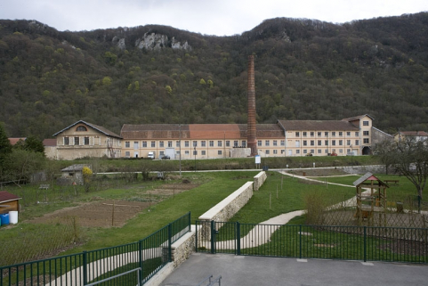 Façades ouest des ateliers. © Région Bourgogne-Franche-Comté, Inventaire du patrimoine