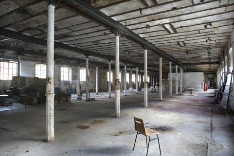 Atelier de préparation de la pâte. Vue du rez-de-chaussée depuis le sud-est. © Région Bourgogne-Franche-Comté, Inventaire du patrimoine