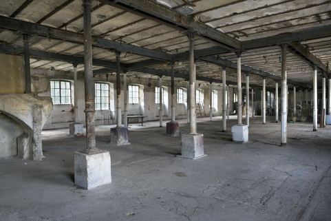 Atelier de préparation de la pâte. Vue intérieure du rez-de-chaussée. © Région Bourgogne-Franche-Comté, Inventaire du patrimoine