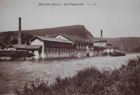 DELUZ (Doubs) - La papeterie. © Région Bourgogne-Franche-Comté, Inventaire du patrimoine