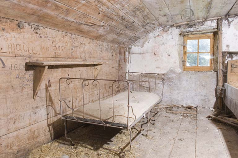 La chambre du berger. © Région Bourgogne-Franche-Comté, Inventaire du patrimoine