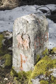 borne frontalière n° 20. © Région Bourgogne-Franche-Comté, Inventaire du patrimoine