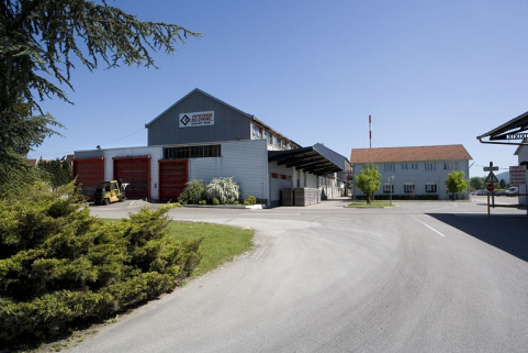 Entrée de l'usine depuis l'ouest. © Région Bourgogne-Franche-Comté, Inventaire du patrimoine