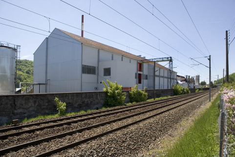 Atelier de trituration. Façade nord. © Région Bourgogne-Franche-Comté, Inventaire du patrimoine