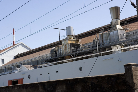 Atelier de la machine à papier. Extracteurs d'air. © Région Bourgogne-Franche-Comté, Inventaire du patrimoine