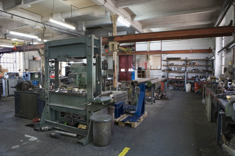 Atelier de réparation et de maintenance. Vue d'ensemble. © Région Bourgogne-Franche-Comté, Inventaire du patrimoine