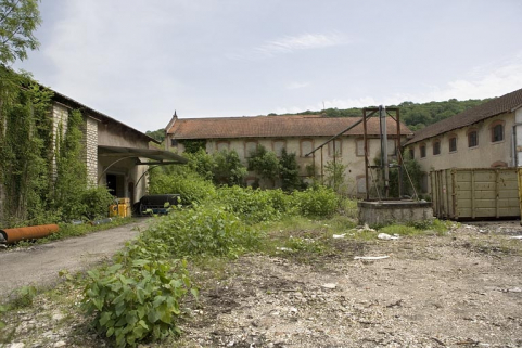 Entrepôt industriel (?). Façade ouest. © Région Bourgogne-Franche-Comté, Inventaire du patrimoine