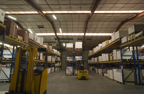 Magasin industriel (récent). Vue intérieure. © Région Bourgogne-Franche-Comté, Inventaire du patrimoine