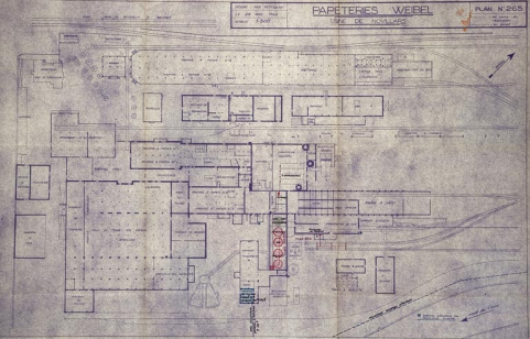 Papeterie Weibel. Usine de Novillars. © Région Bourgogne-Franche-Comté, Inventaire du patrimoine